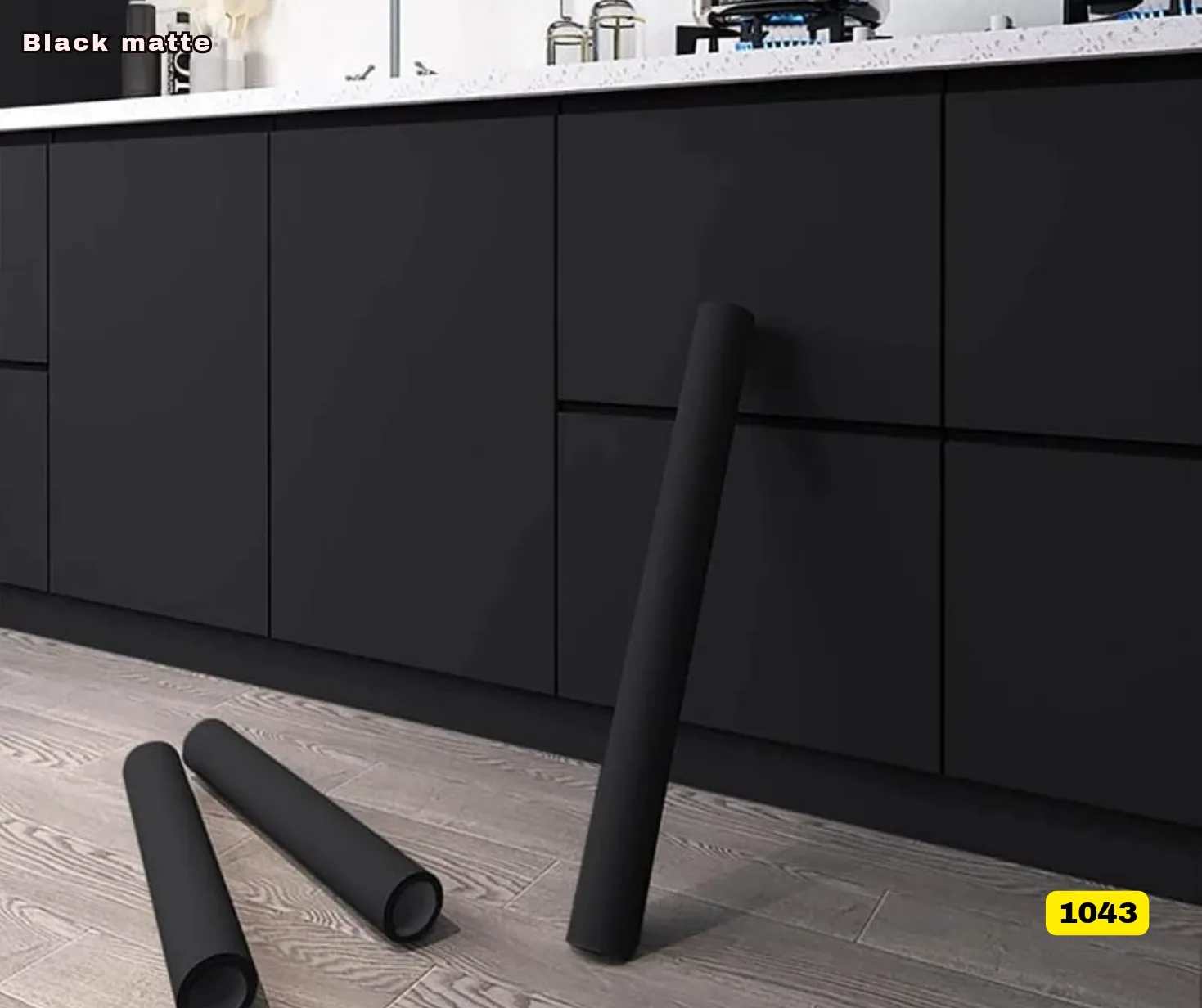 Black Matte Contact Paper