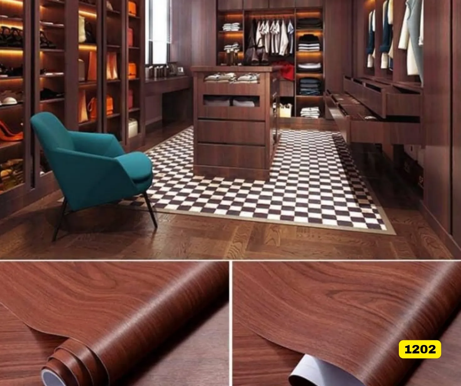 Wooden Contact Paper