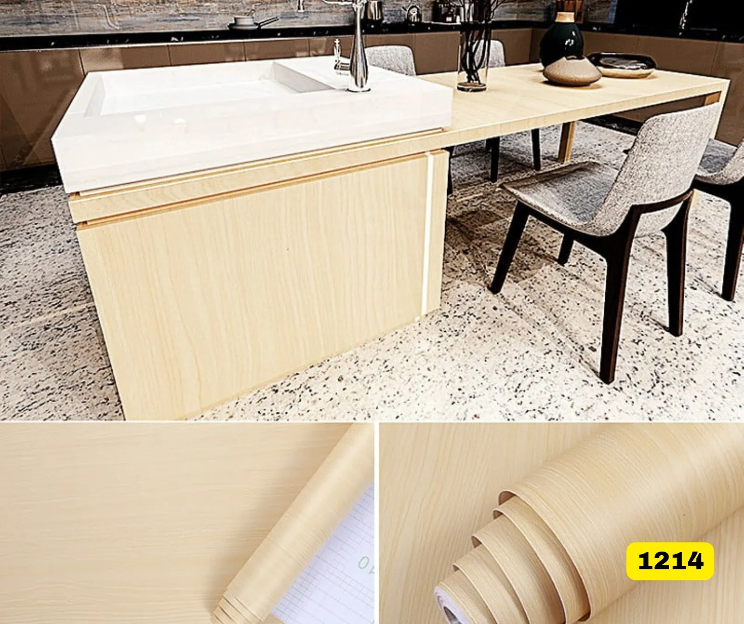 Wooden Contact Paper