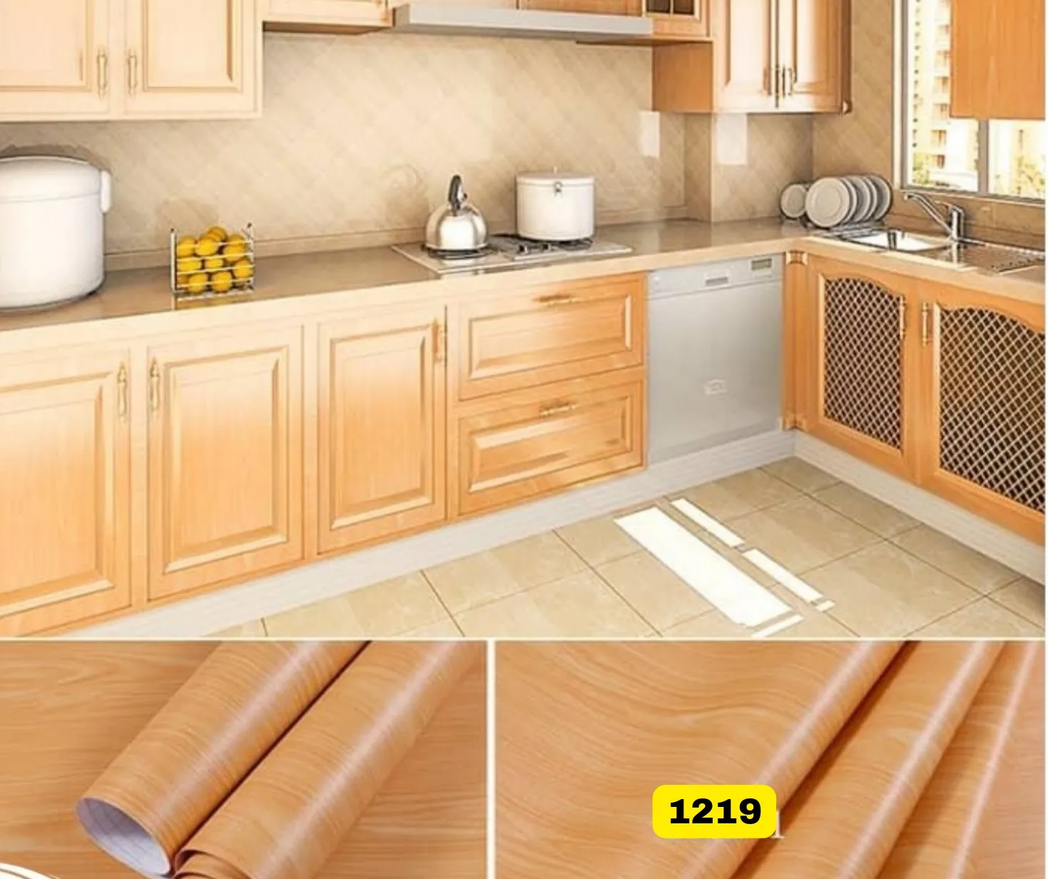 Wooden Contact Paper